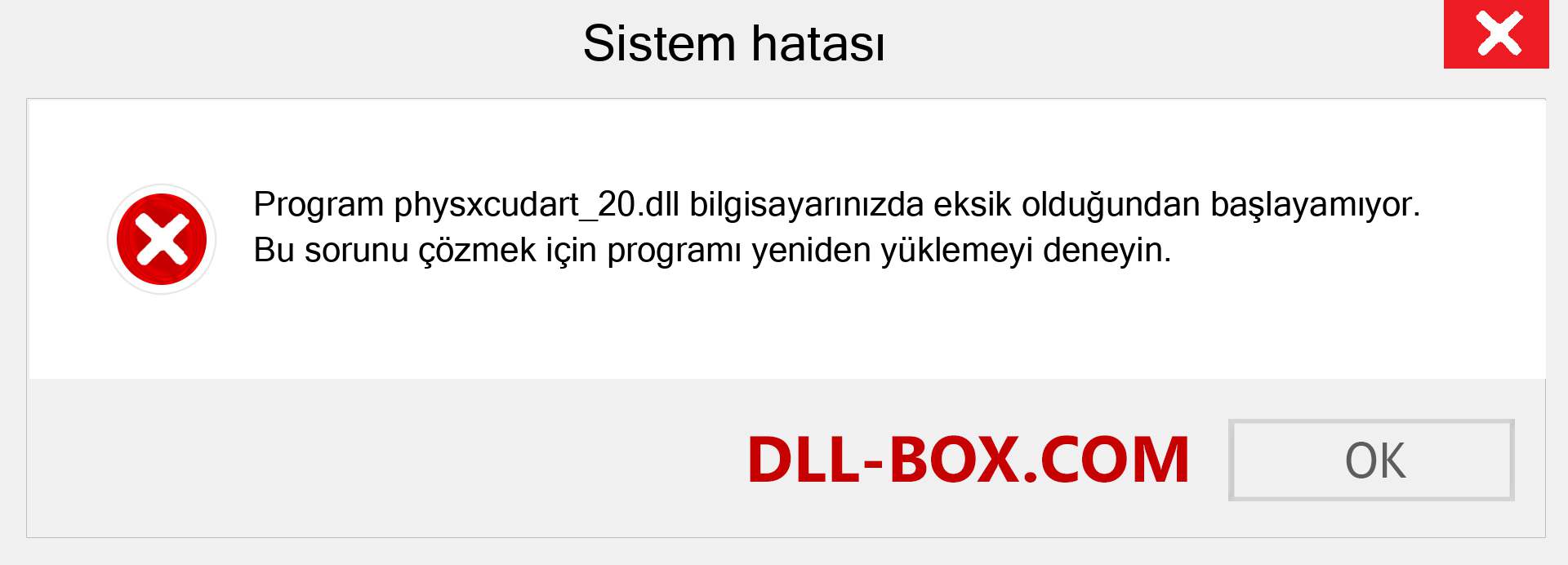 physxcudart_20.dll dosyası eksik mi? Windows 7, 8, 10 için İndirin - Windows'ta physxcudart_20 dll Eksik Hatasını Düzeltin, fotoğraflar, resimler